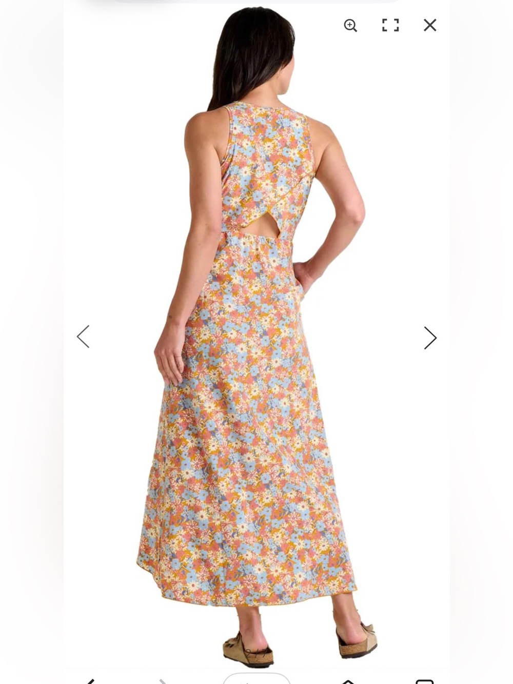 Toad and Co floral sun-kissed maxi dress size XS - Picture 2 of 10